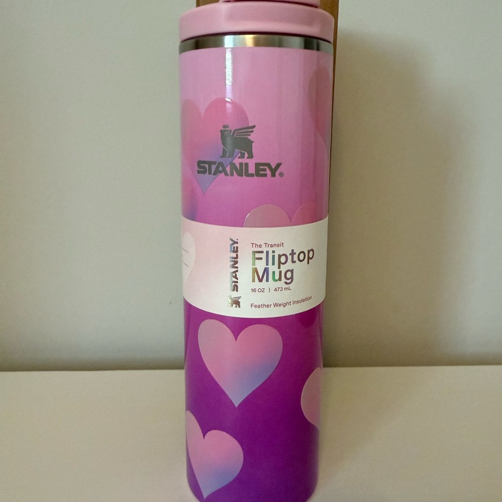 NEW Stanley Aero Light Transit 16oz Valentines Day Powder Pink Heart Target